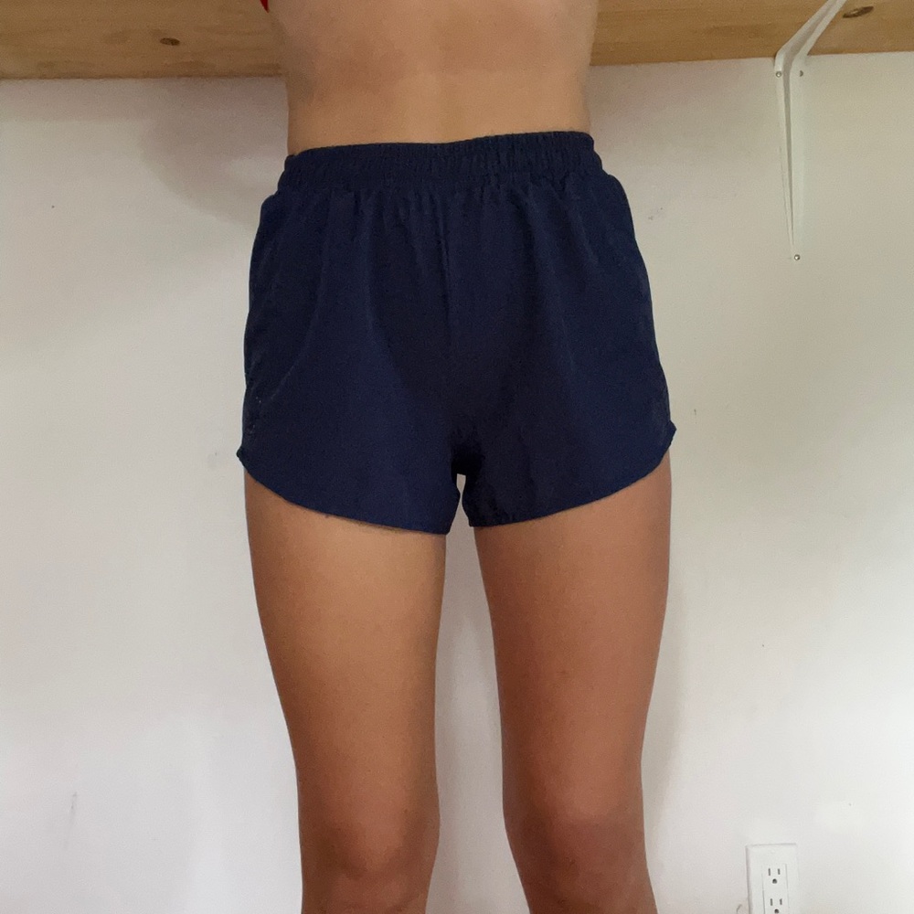 SHEIN navy blue shorts